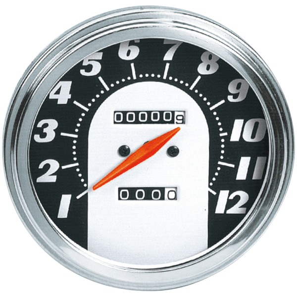 SPEEDOMETERS FOR FXWG-FXST-FLST MODELS GZP Speedo "62-67" face MPH 2.21:1