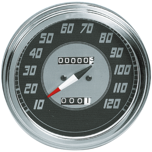 SPEEDOMETERS FOR FXWG-FXST-FLST MODELS GZP Speedo "46-47" face MPH 2.21:1