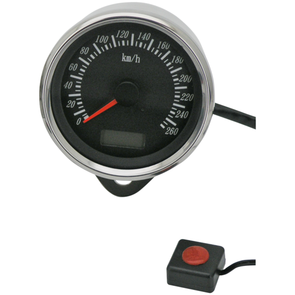 80MM ELECTRONIC SPEEDO'S GZP Electr speedo 80mm SS housing KM/H 9
