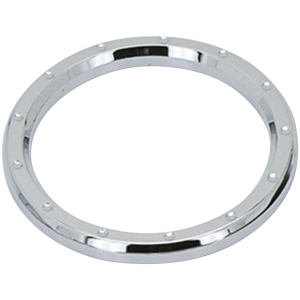 BILLET ALUMINUM GAUGE BEZELS GZP Chr Dimple billet instr bezel 3-5/8"