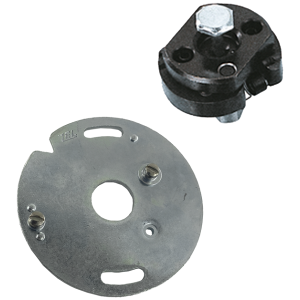 IGNITION AND ADVANCE UNIT REPLACEMENT PARTS GZP Advance unit w/baseplate & bolt