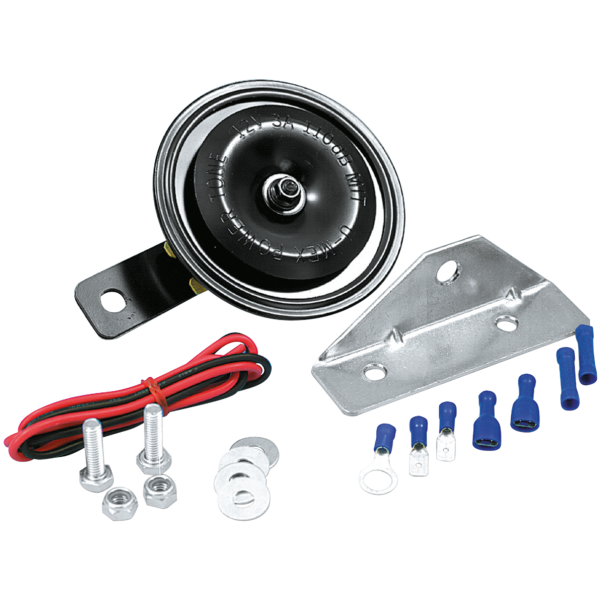 HORN RELOCATION KIT FOR SOFTAIL MODELS GZP Horn with relocation kit FXST