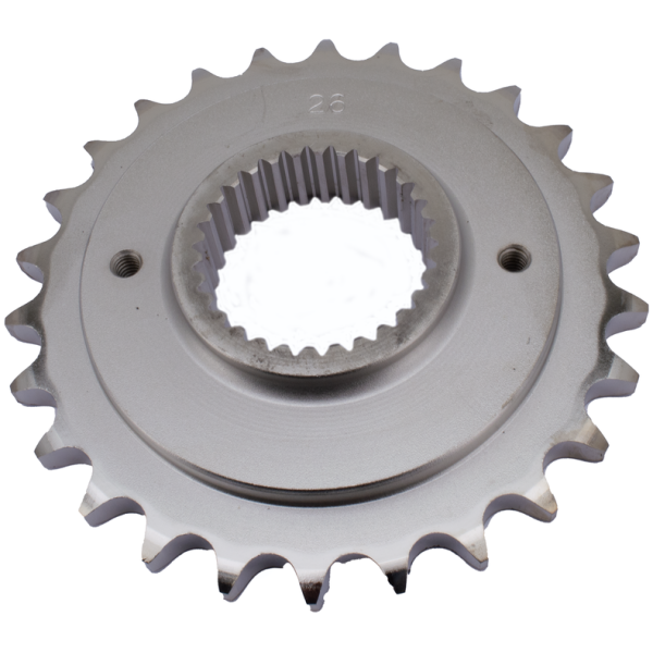 GENUINE ZODIAC CHAIN SPROCKETS FOR 6-SPEED TWIN CAM AND MILWAUKEE EIGHT GZP Trans sprocket 26T BT07UP 1/2"offset