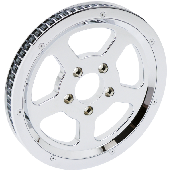 CUSTOM BELT PULLEY FOR BIG TWIN GZP Chrome BT00-up belt pulley 65Tx20mm