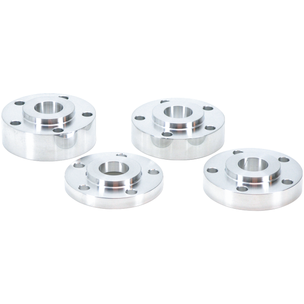 UNIVERSAL SPROCKET & DISC ROTOR SPACERS GZP Pol. 1/2" hub spacer 00-up, 7/16" ho