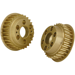 OFFSET BELT PULLEY FOR SPORTSTER