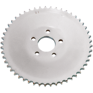 CHROME PLATED SOLID REAR SPROCKETS