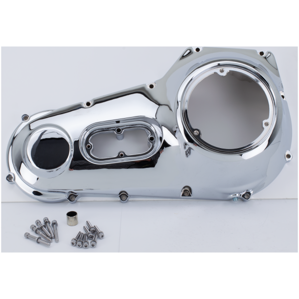 CHROME OUTER PRIMARY COVERS 1989-2006 GZP Outer Primary Softail/Dyna 95-98 w/b
