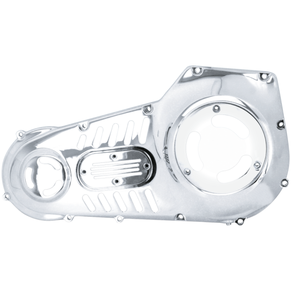 VENTED CHROME OUTER PRIMARIES FOR DYNA AND SOFTAIL GZP Vent primary cvr F*ST89-93 FXD91-93