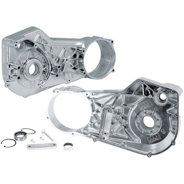 OFF-SET INNER PRIMARY COVER FOR SOFTAIL GZP Chrome Inner Primary 90-93 +1-1/2"