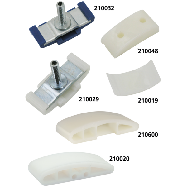 PRIMARY CHAIN ADJUSTER PADS GZP Primary chain adjusting shoe TC01-06
