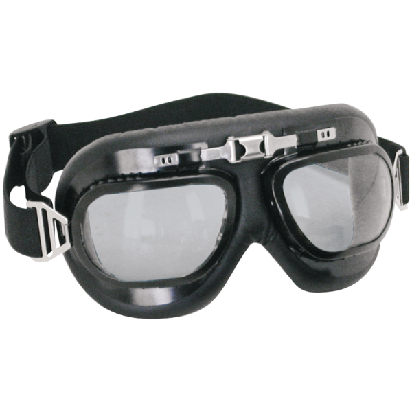 CONTOURED LENS GOGGLES GZP Contoured lens goggles with black fr