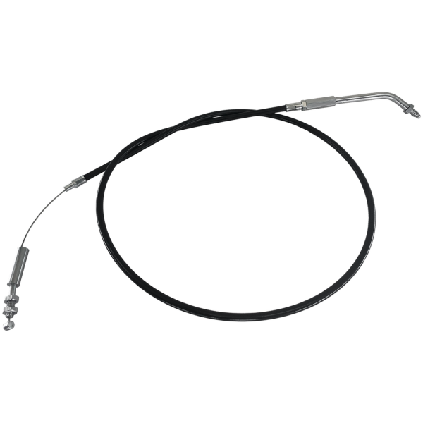 T16 - THROTTLE CABLES FOR USE WITH MIKUNI HS40 CARBURETOR AND 1986-1995 STYLE THROTTLE GRIP GZP Idle cable HS40 86-95 LN=41" 135deg