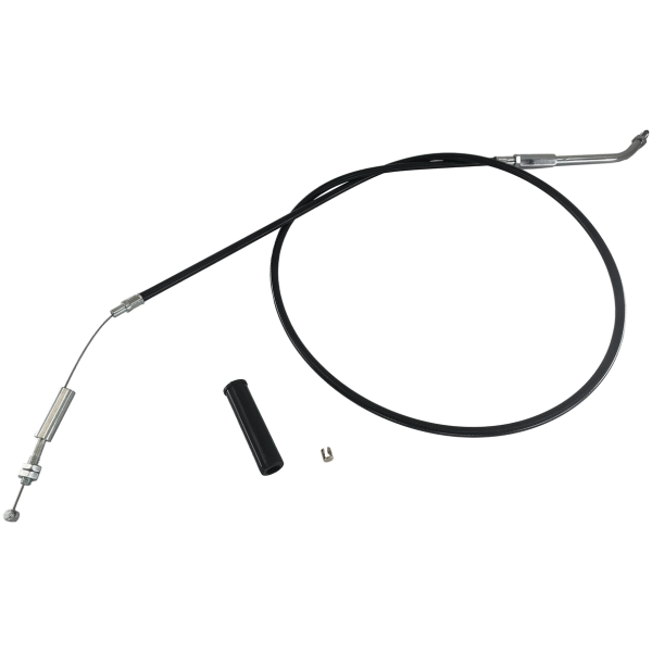 T16 - THROTTLE CABLES FOR USE WITH MIKUNI HS40 CARBURETOR AND 1986-1995 STYLE THROTTLE GRIP GZP Mikuni HS40 idle cable LN=45"