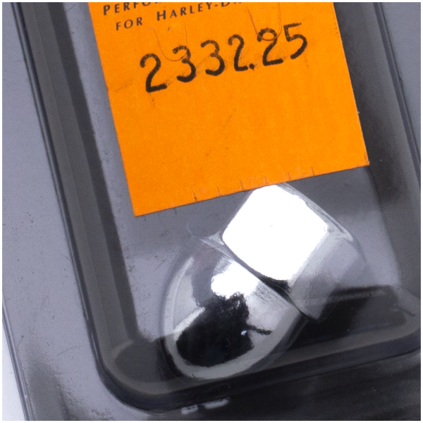 SHOW-CHROME ACORN STYLE NUTS