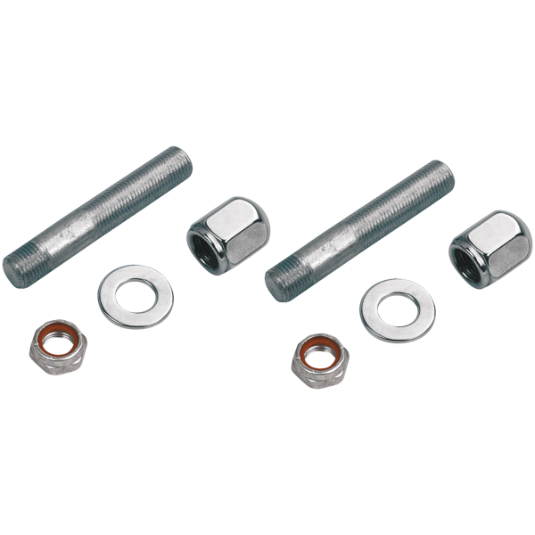 DOUBLE THREADED SHOCK STUD KITS FOR 1982-1988 MODELS Shock stud kit lower XL82-87