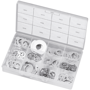 TAB WASHERS GZP Assortment 120 pcs tab wash
