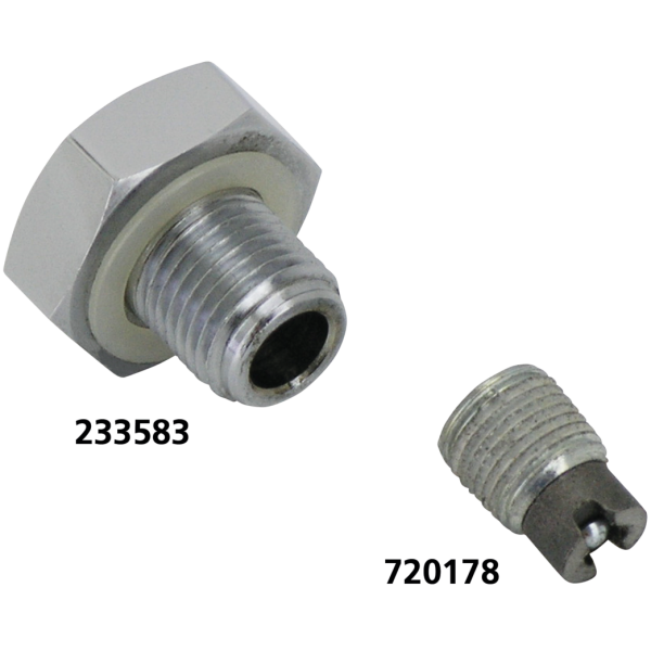 OIL TANK DRAIN PLUG Magnetic oil drain plug + washer 1/2"-20