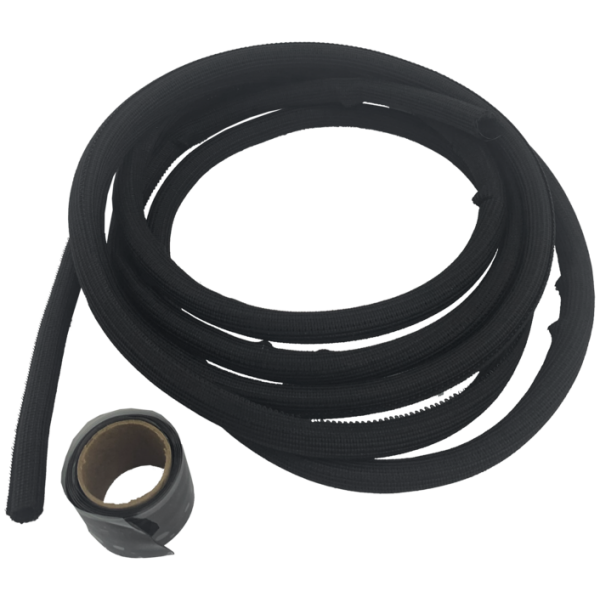 DEI PROTECTIVE SPLIT SLEEVE DEI Protective split sleeve 5/16"x10'Blk