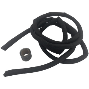 DEI PROTECTIVE SPLIT SLEEVE DEI Protective split sleeve 1/2"x10' Blk