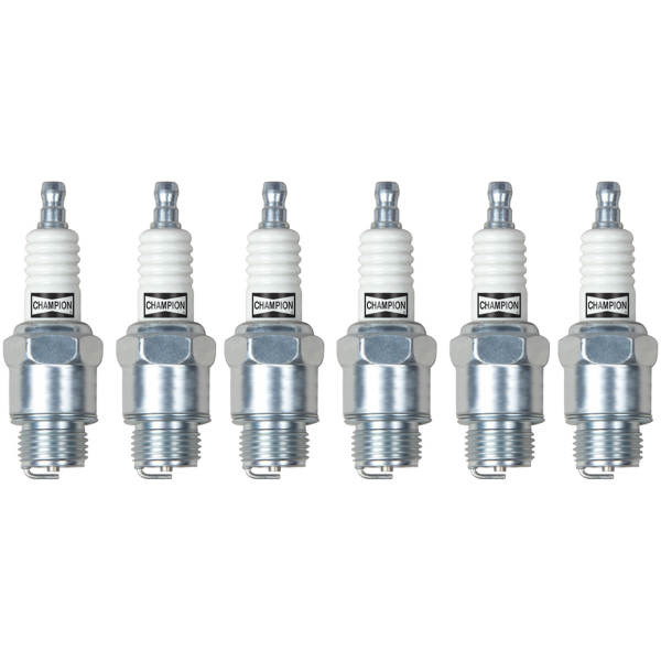 SPARK PLUG AIR COOLED RETRO CONVERSION KIT 6pck Champion D-16 spark plugs hi compr