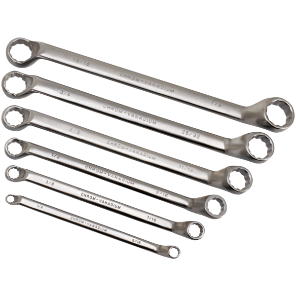 INCH SIZES BOX WRENCH SET 6-Piece box wrenches set