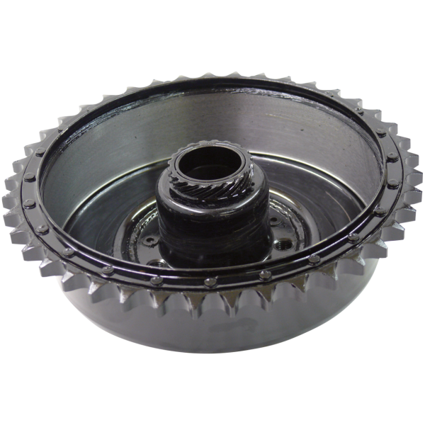 REAR BRAKE DRUM WITH SPROCKET FOR 45CI