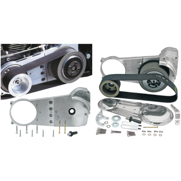 PRIMO'S BRUTE-IV OPEN BELT DRIVE KIT Belt drv & Mtr plt kit el.strt F*ST90-06