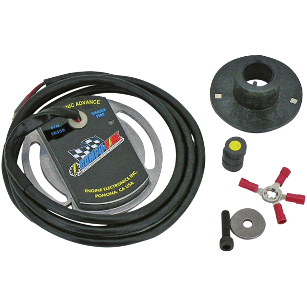 COMPU-FIRE SINGLE FIRE IGNITION MODULES WITH ELECTRONIC ADVANCE Elite 1 module elec.adv. s.fire s/d plug