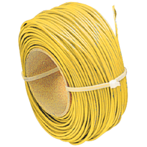 ELECTRICAL WIRE Cable yellow 0.75 spool length 10 meter