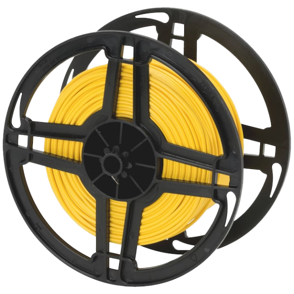 ELECTRICAL WIRE 100Mtr Electrical Cable Yellow 0.75