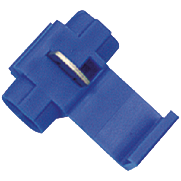 ELECTRICAL PLUGS, EYELETS, CONNECTORS 10pck Fix Cable connector Blue 1.00-2.5m