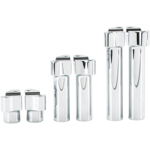 CHROME BILLET ALUMINUM RISERS GZP Chrome Billet aluminum riser set 5.5