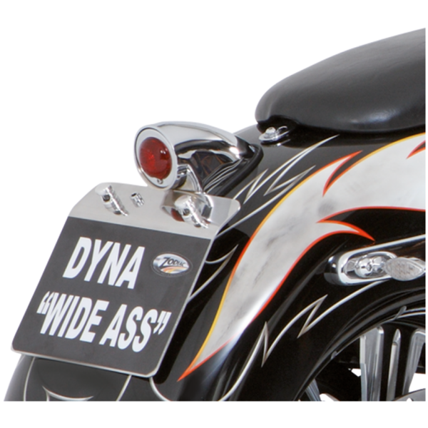 SPARTO TAILLIGHT NEW STYLE Sparto Taillight, Chrome  w/E-approval