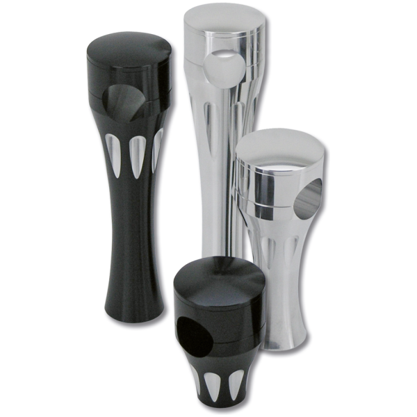ZODIAC TALON HANDLEBAR RISERS GZP Chrome 3" Talon riser kit