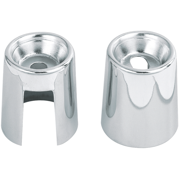 CHROME SHOCK STUD COVERS GZP Chr Shck stud covers BT70-84 XL65-74
