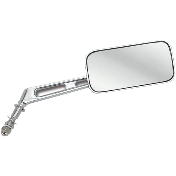 "RETRO-VISION" SOLID STEM MIRRORS GZP Rectangular mirror solid stem R/H