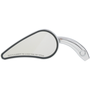 CHROME "DRAGSTER " MIRRORS GZP Chromed Dragster mirror Left