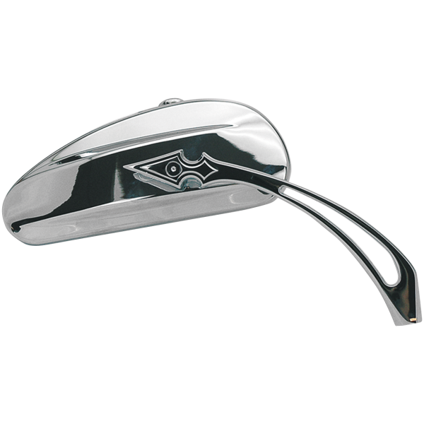 CUSTOM SLIM-LINE MIRRORS GZP Chrome Custom slimline mirror Rig