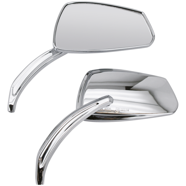VIPER MIRRORS GZP Chrome Viper mirror set w/forged ste