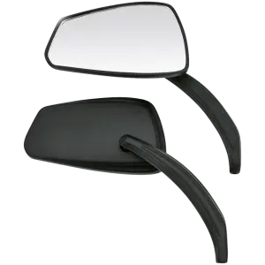 VIPER MIRRORS GZP Black Viper mirror set w/forged s