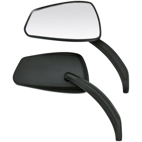 VIPER MIRRORS GZP Black Viper mirror set w/forged s