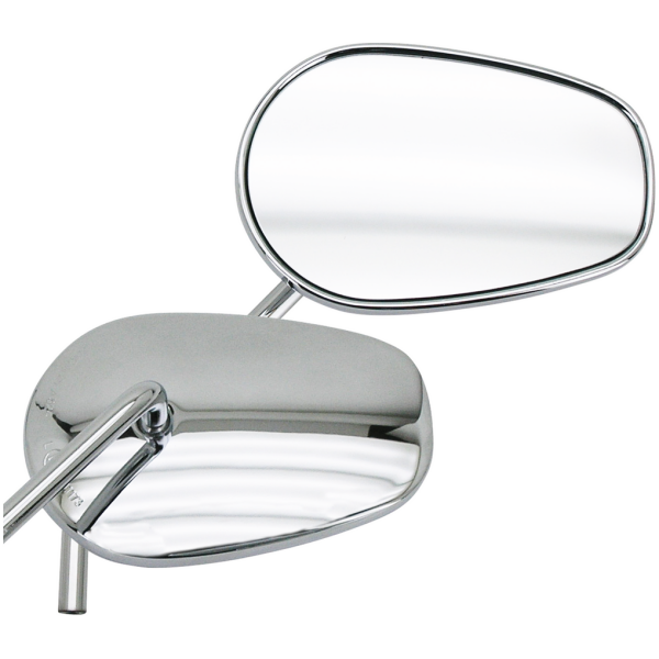 SIDEWINDER MIRRORS GZP Chrome Sidewinder mirror set round s