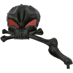 SKULL MANIA MIRRORS GZP Black Skull Mania mirrorset