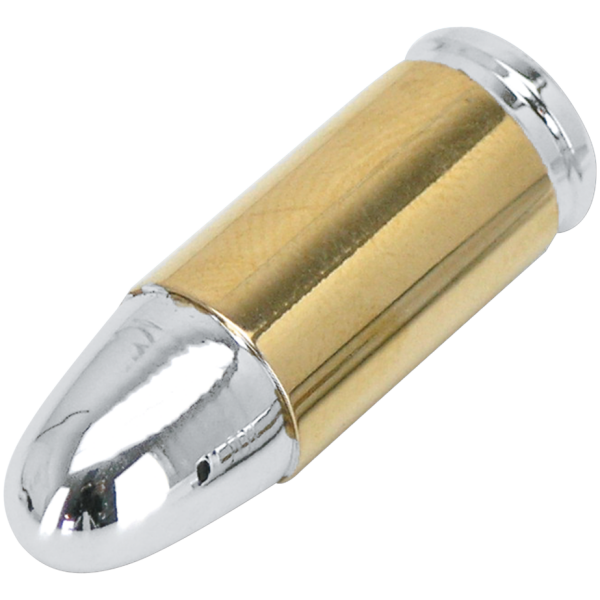 BULLET VALVE STEM COVERS GZP Gold/Chrome bullet valve stem cover