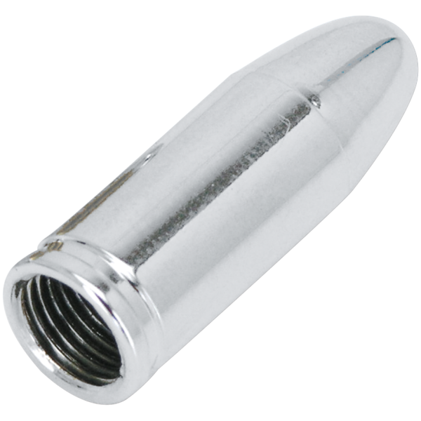 BULLET VALVE STEM COVERS GZP Chrome bullet valve stem cover
