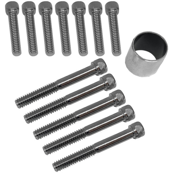 CHROME OUTER PRIMARY COVERS 1989-2006 GZP Primary mount kit FXD94-05 F*ST94-06