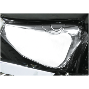 CHROME FRAME COVERS FOR SPORTSTER GZP Chrome RH oil tank cover XL04-09
