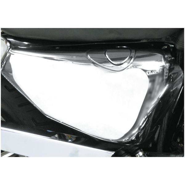 CHROME FRAME COVERS FOR SPORTSTER GZP Chrome RH oil tank cover XL04-09