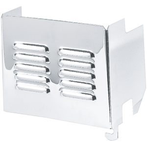 LOUVERED CHROME BATTERY COVERS GZP Battery cover with louvers FL/H70